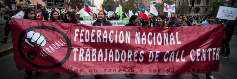Trabajadores/as de call center valoran aprobación tras 7 años de ley que los protege de abusos