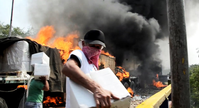 Conozca el reportaje del NY Times: ¿Quién fue responsable del incendio de la ayuda humanitaria para Venezuela?