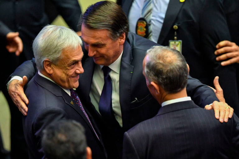 Senador De Urresti y Diputado Teillier: El rechazo a Bolsonaro, las pleitesías de Piñera y las críticas al Prosur