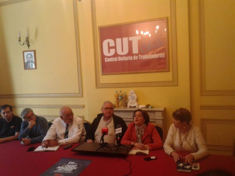 Organizaciones de trabajadores del transporte se suman a paro activo convocado por la CUT para el 11 de abril