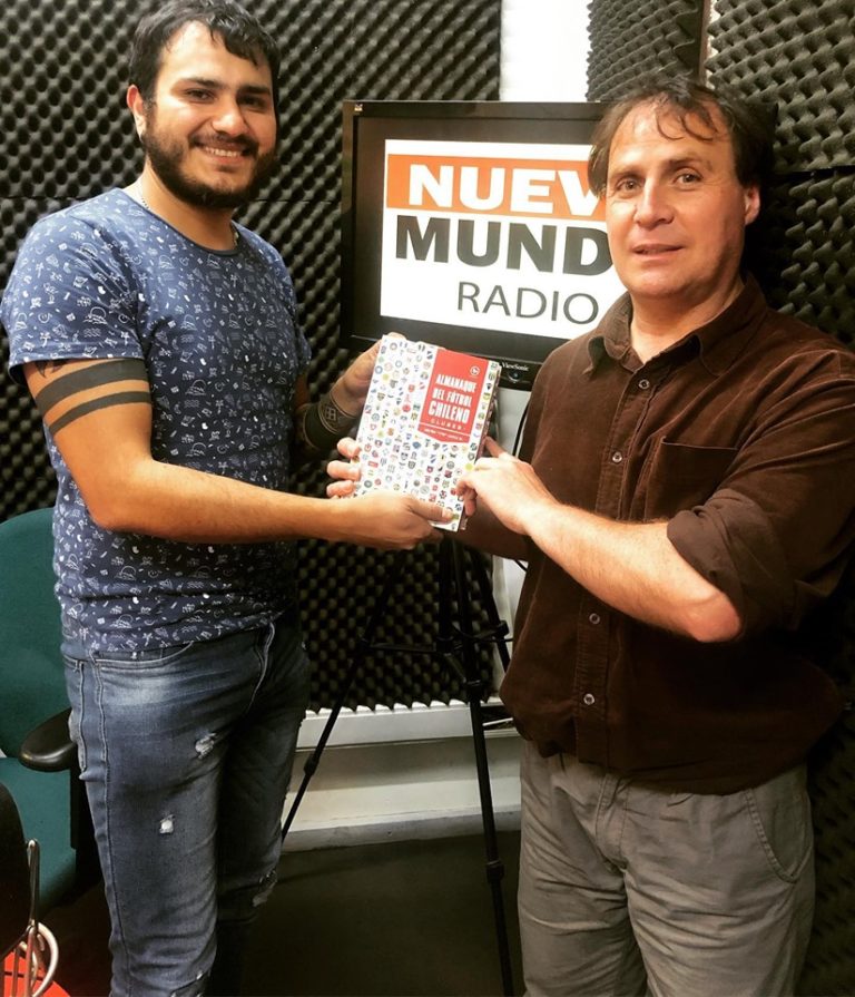 EN RUTA!: Héctor Tito Gatica y su libro “El Almanaque del fútbol chileno”.