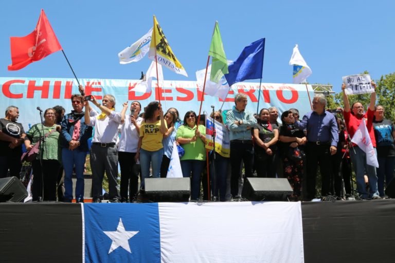 Unidad Social destacó convocatoria a huelga general y rechazan intento de Piñera de volver a utilizar Fuerzas Armadas