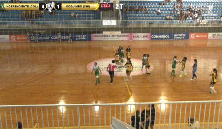 Comenzó Libertadores Femenina de Futsal