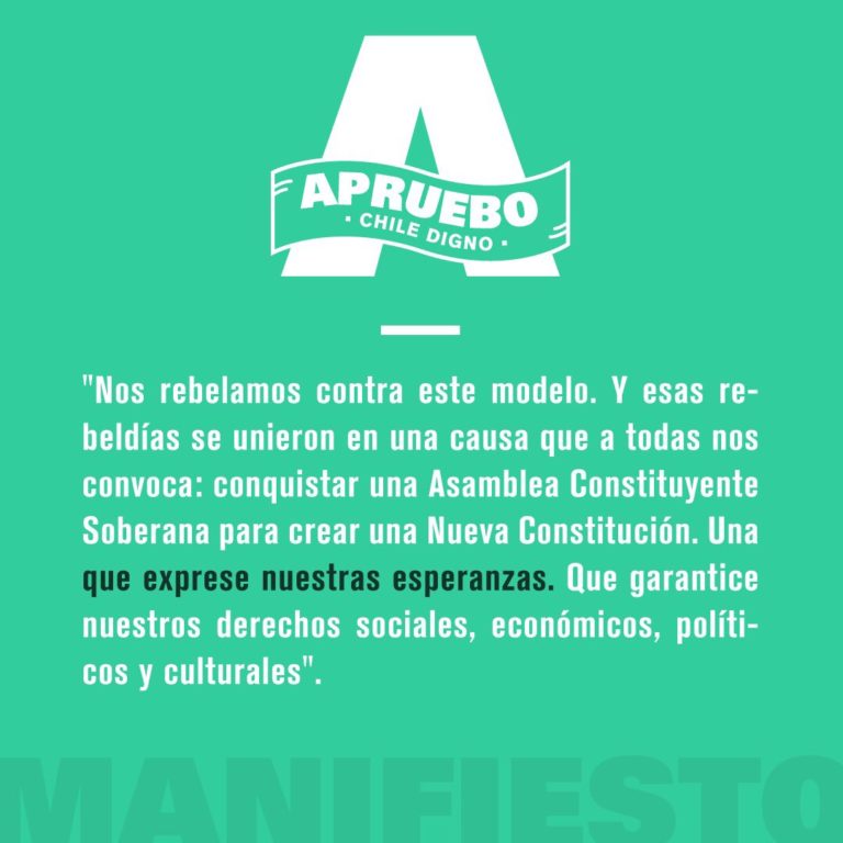 Ricardo Godoy y comando Apruebo Chile Digno: “Nueva Constitución implica también una transformación, política, cultural y social para el país”