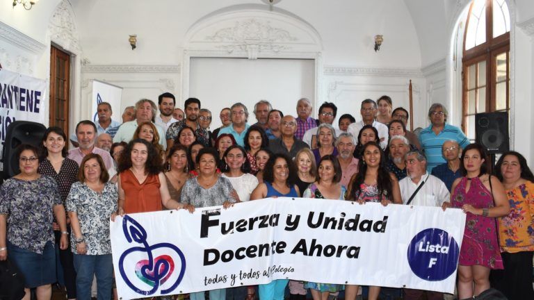 Paulina Cartagena y elecciones del magisterio: “Esta candidatura tiene fuerte acento en tema género para poner fin a la discriminación a la mujer profesora”