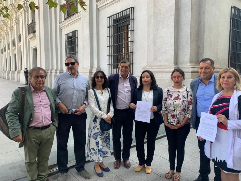 Unidad para el Cambio exigió en La Moneda 14 medidas para proteger a la población y pide prórroga de todos los procesos electorales