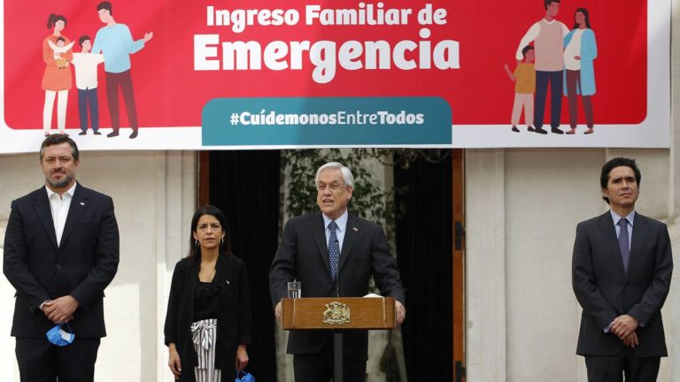 Renta de emergencia: Parlamentarios y alcaldes cuestionan anuncio de Piñera cuyo monto “deja a las familias por debajo de la línea de la extrema pobreza” y “que no excluya a la clase media”.