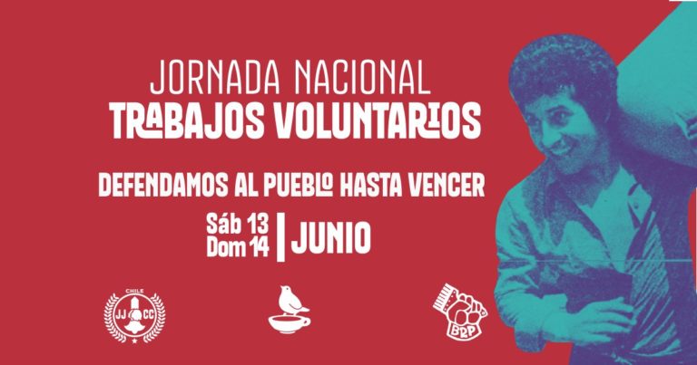 Juventudes: Este 13 y 14 de junio, participa en la Jornada Nacional de Trabajos Voluntarios.
