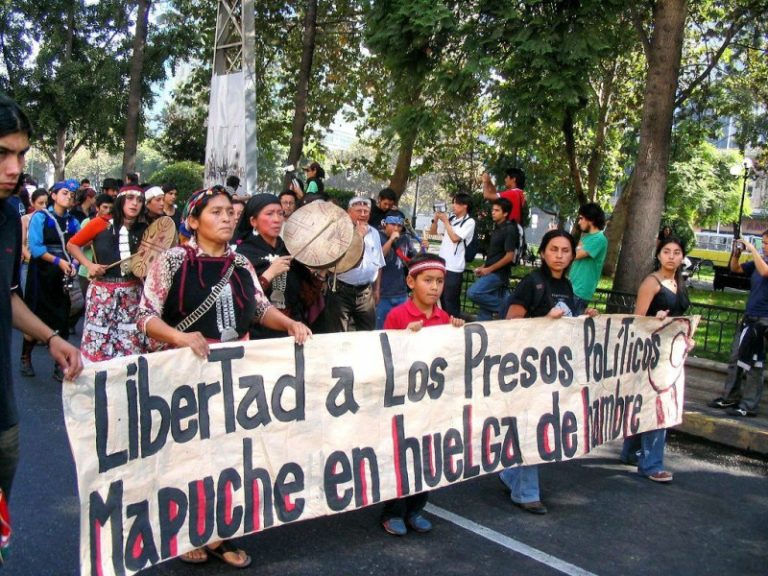 Transversal y masiva carta denuncia dirigida a Michelle Bachelet por huelga de hambre presos políticos mapuche