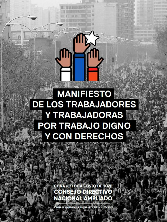 CUT presentó “manifiesto de los trabajadores y trabajadoras por trabajo digno y con derechos”