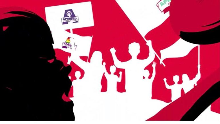 Juventudes políticas del bloque “Unidad para el Cambio” valoraron la impronta de la campaña a favor del Apruebo y la Convención Constitucional