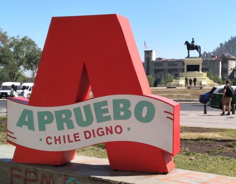 Comando Chile Digno cerró campaña en plaza Dignidad con potente llamado a la participación para un gran triunfo del Apruebo