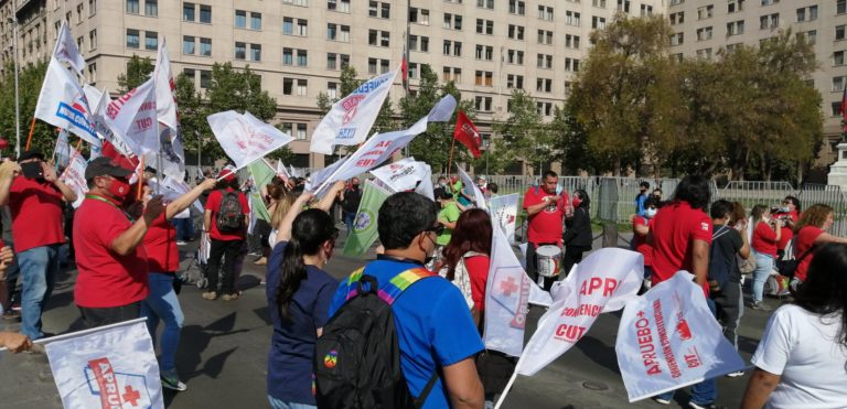 CUT realiza llamado a la participación y por el “apruebo” nueva Constitución