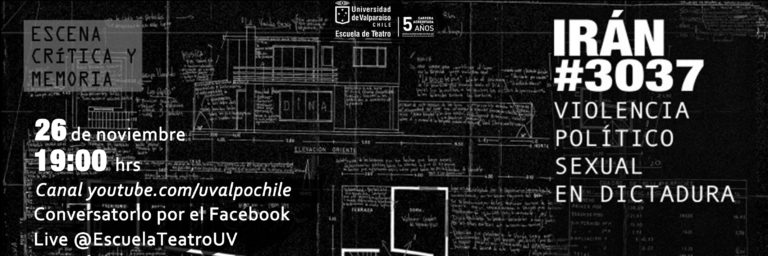 Obra sobre violencia política sexual en dictadura llega en formato virtual  a Sala Negra JBC de la Universidad de Valparaíso