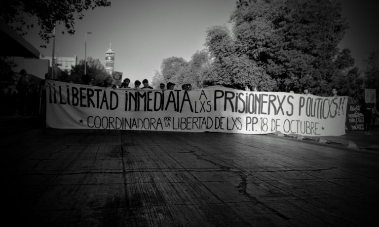 Juventudes: Movimiento contra la Tortura Sebastián Acevedo, exige la liberación de todos los presos de la revuelta.