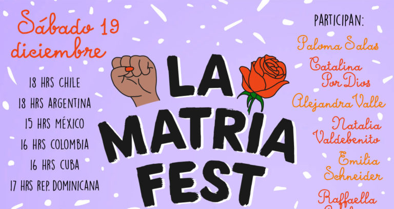 MUJERES MÚSICAS SE UNEN EN FESTIVAL GRATUITO CONTRA EL FEMICIDIO