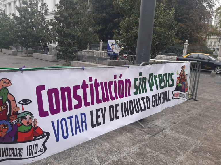 Por un proceso constituyente sin presas ni presos políticos: Nueva manifestación frente a Tribunales
