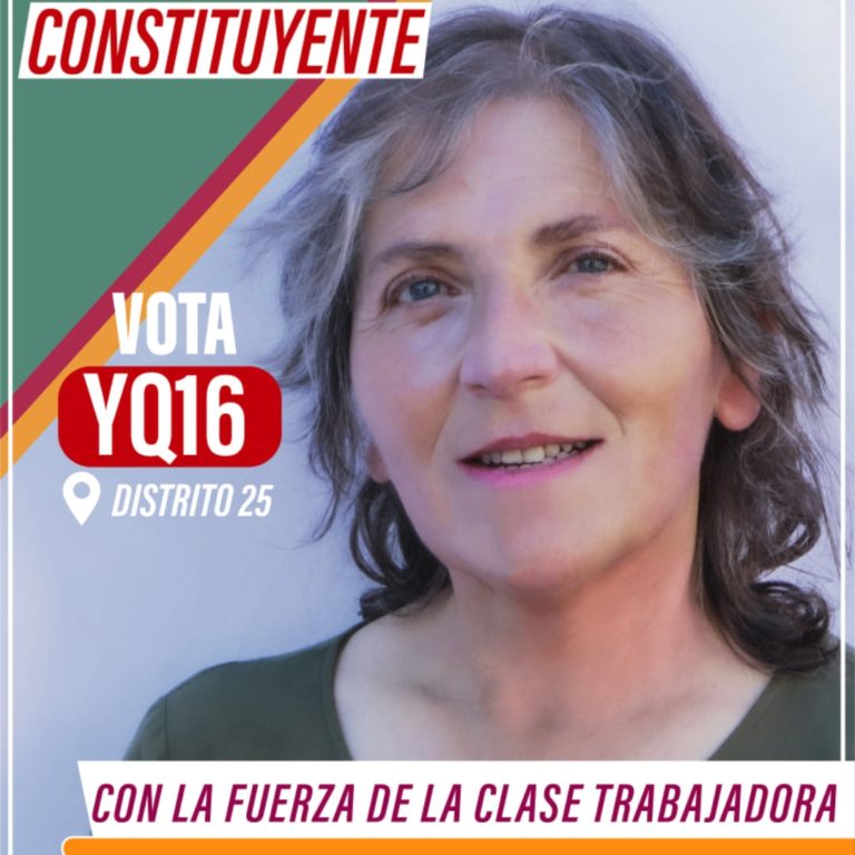 En Ruta hacia una NC: Con la fuerza de la clase trabajadora, Elba Vargas constituyente para el Distrito 25 en Región de Los Lagos.