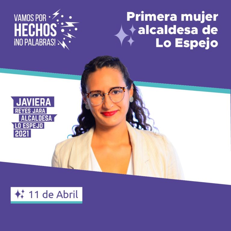 Nos vamos a jugar por implementar en lo inmediato la farmacia y la óptica popular en Lo Espejo señala Javiera Reyes