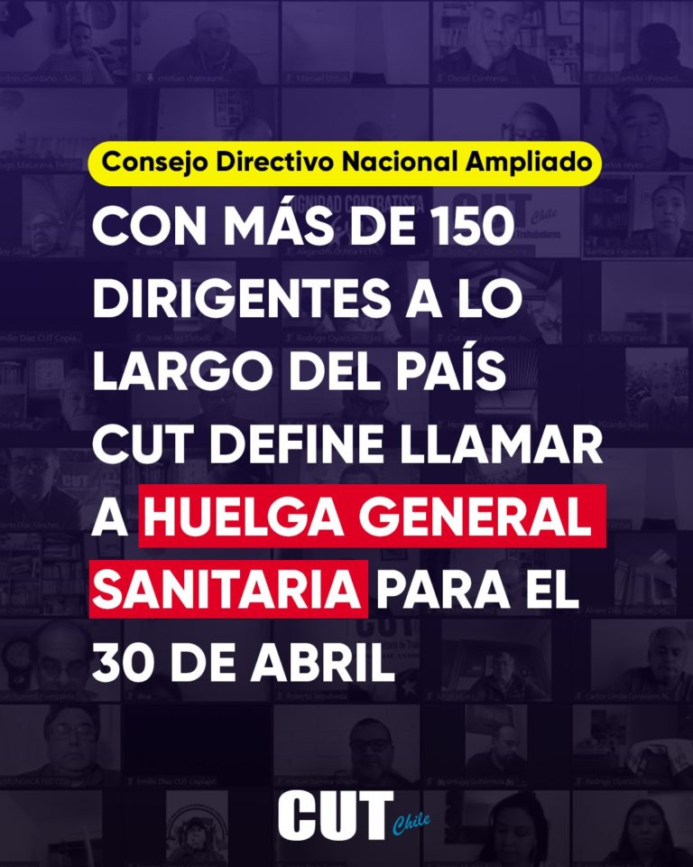 Eric Campos sobre convocatoria a huelga general sanitaria: “Las políticas públicas del gobierno son un desastre para la gran mayoría del país”