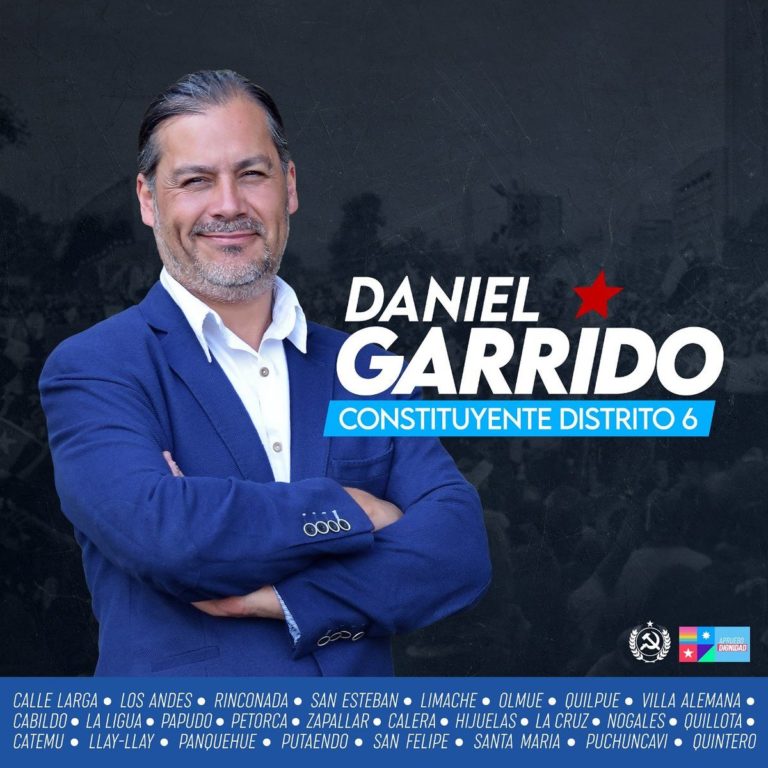 El derecho al agua una de las principales banderas que Daniel Garrido llevará a la Convención Constitucional