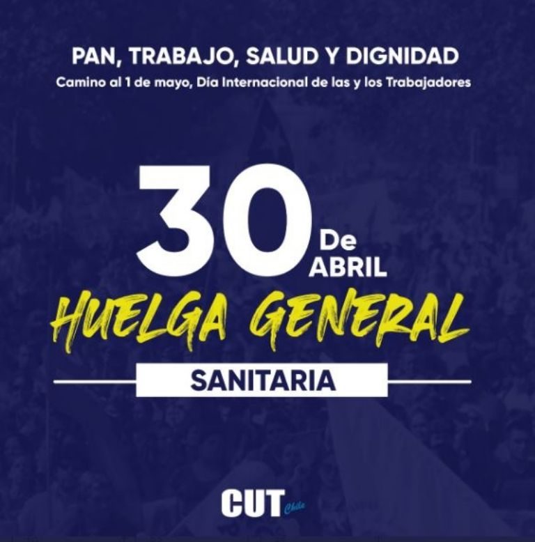 Manifiesto huelga general 30 de abril