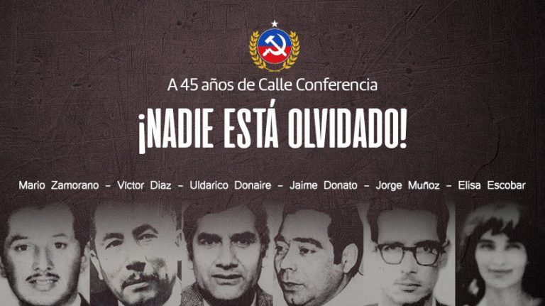 Lautaro Carmona y el homenaje a 45 años del caso “calle Conferencia”