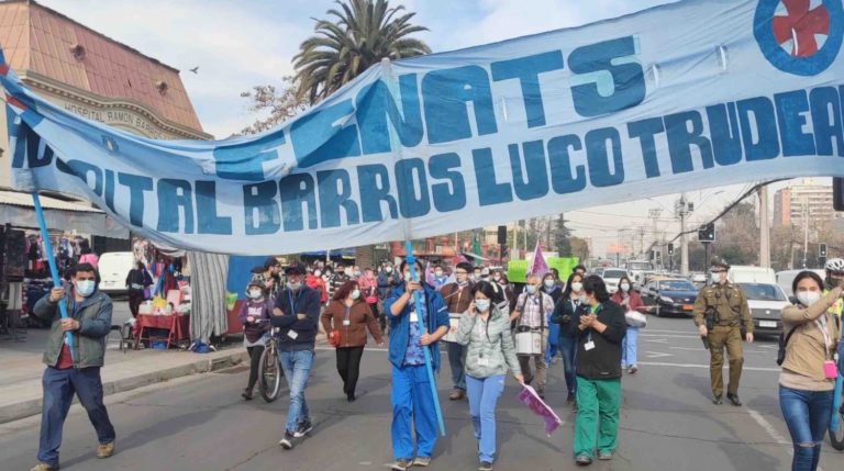 Tierra Colorada: Brisa Gálvez, dirigente de FENATS Barros Luco: “La complejización del paciente necesita más persona y eso no ha ocurrido”.