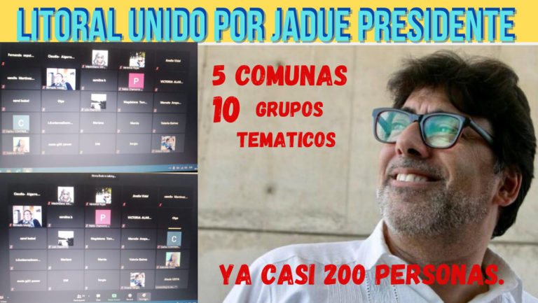 Comando Litoral Unido por Jadue: “Este programa representa la añoranza y los sueños del Pueblo”.