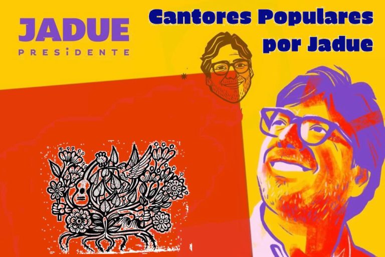 Por las Anchas Alamedas: Canciones y poemas en la cruzada del comando “Cantores Populares por Jadue”.