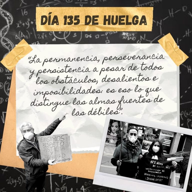 Tierra Colorada: Liceo Camilo Henríquez de Temuco, lleva 135 días en huelga.