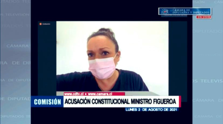 Marisela Santibáñez en comisión acusación Constitucional sostiene que luego de 16 meses de pandemia “es insostenible que sigan ocurriendo improvisaciones o errores”