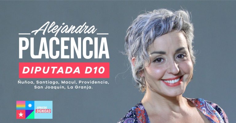 Alejandra Placencia, con el desafío de llevar al Parlamento las demandas de los territorios