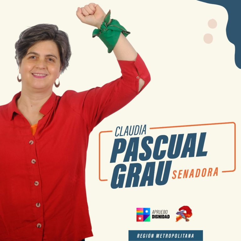 Claudia Pascual: “No se podrán lograr transformaciones de fondo para Chile en medio de un gobierno de corte fascista como el que busca encabezar Kast”