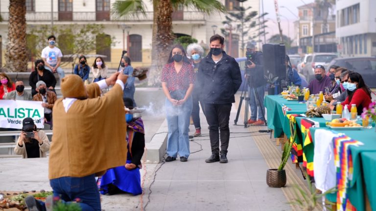 Desde Arica, Gabriel Boric dio comienzo al segundo tiempo de su campaña y lanza plataforma de participación ciudadana
