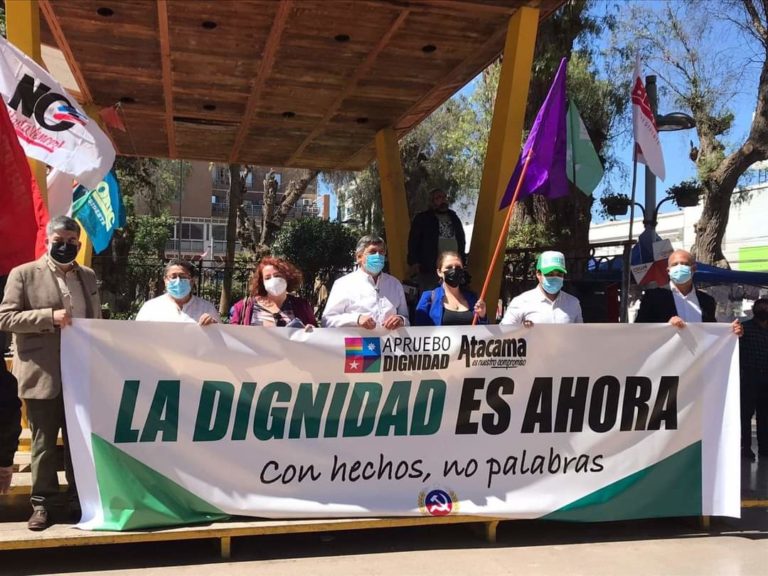Carmona señala que “Apruebo Dignidad” tienen total disposición a construir una sociedad plenamente democrática enmarcada en un nuevo modelo de desarrollo