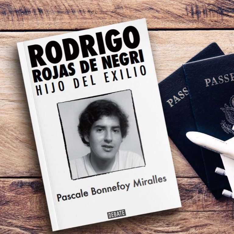 Pascale Bonnefoy, autora del libro “Rodrigo Rojas de Negri: “Lo que sucedió marcó a la generación del 80”.