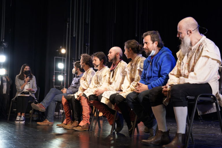 Celebrando 20 años, Matucana 100 estrena la obra “Magalhães” de la compañía Tryo Teatro Banda.
