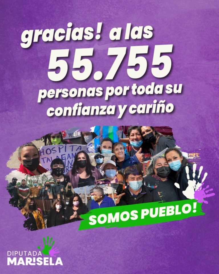 Marisela Santibáñez alcanza la primera mayoría en el distrito 14 y la tercera mayoría nacional