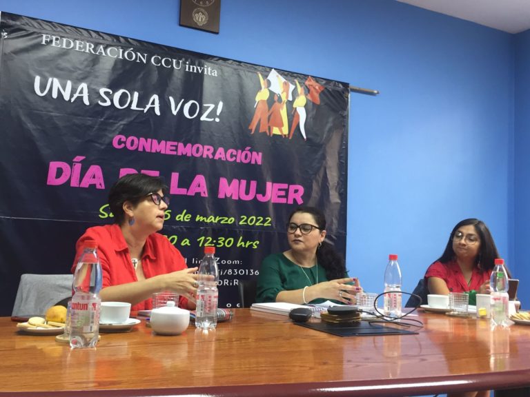 Senadora (E) Claudia Pascual en encuentro de mujeres trabajadoras: “Generar espacios de condiciones dignas de trabajo, vinculadas a una mayor igualdad de género”
