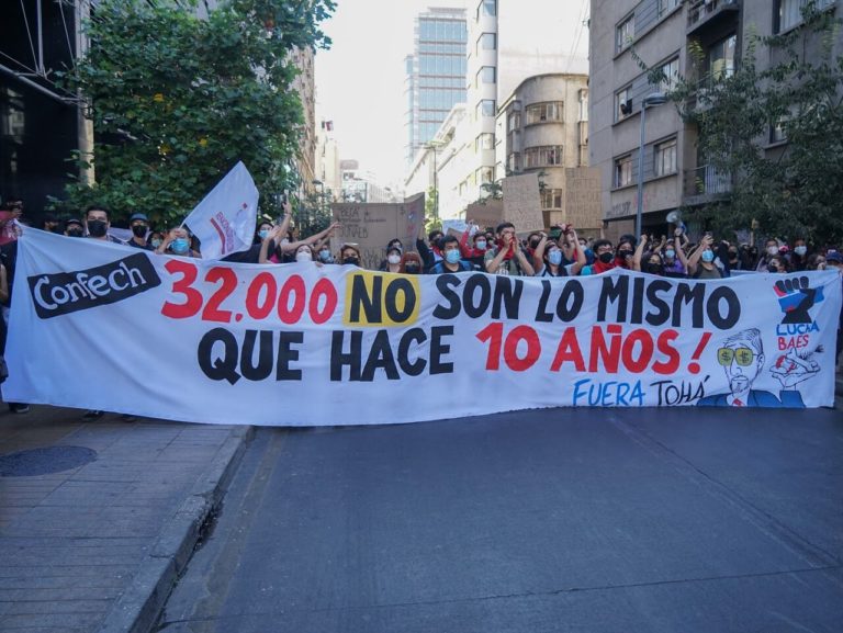 Tras 10 años sin reajustes, estudiantes se movilizan por aumentos en las becas de alimentación