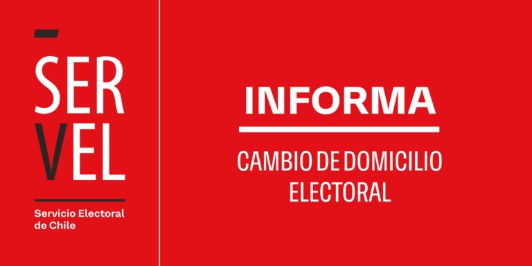 Servel llama a revisar y actualizar el domicilio electoral