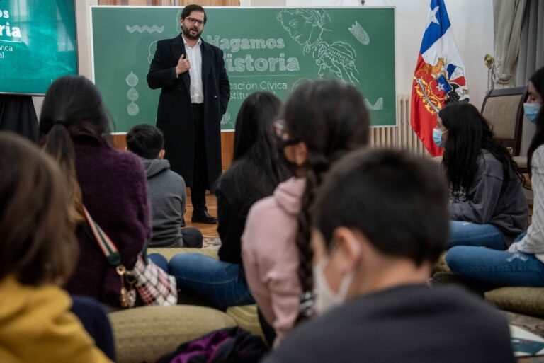 Presidente de la República Gabriel Boric da inicio a la campaña #HagamosHistoria