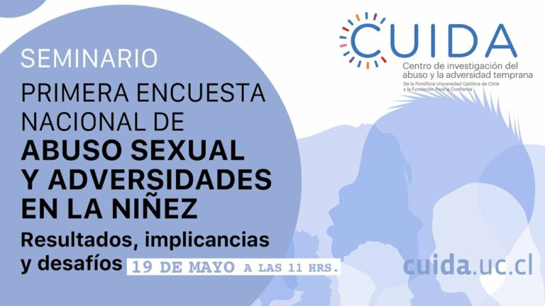 Primera encuesta nacional de abuso sexual y adversidades en la niñez indica que el 20% de la población la ha padecido