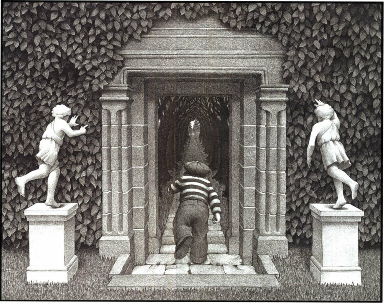 “El jardín de Abdul Gasazi” de Chris Van Allsburg