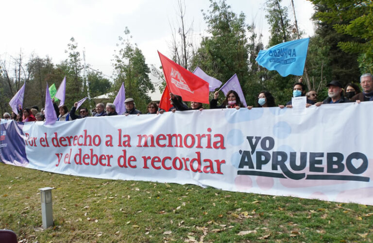 DD.HH. y sitios de memoria: Más de 200 organizaciones llaman a aprobar en plebiscito constitucional