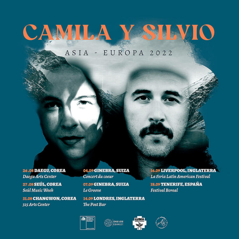 Dúo musical chileno “Camila y Silvio” comienzan su primera gira internacional