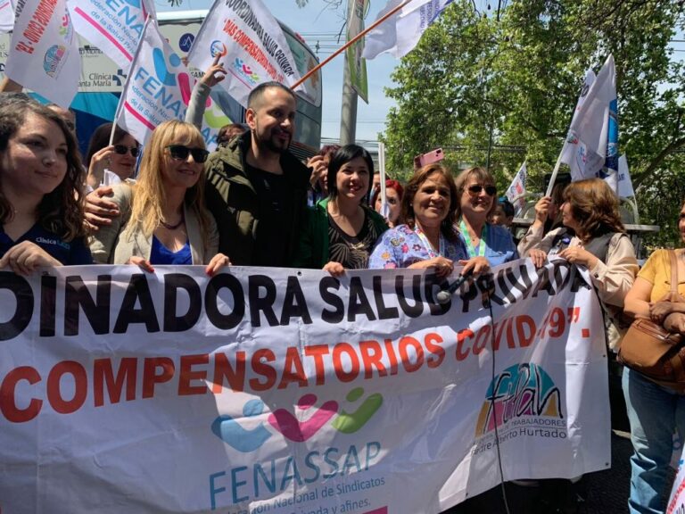 Trabajadores de la salud privada logran compromisos con autoridades para hacer extensivo el derecho al descanso