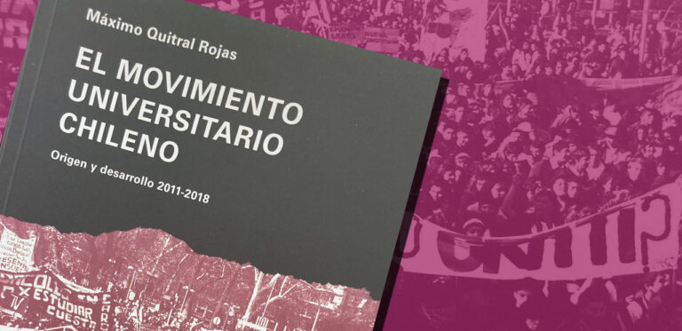 Académico de la UTEM lanza libro “El movimiento universitario chileno. Origen y desarrollo. 2011-2018”