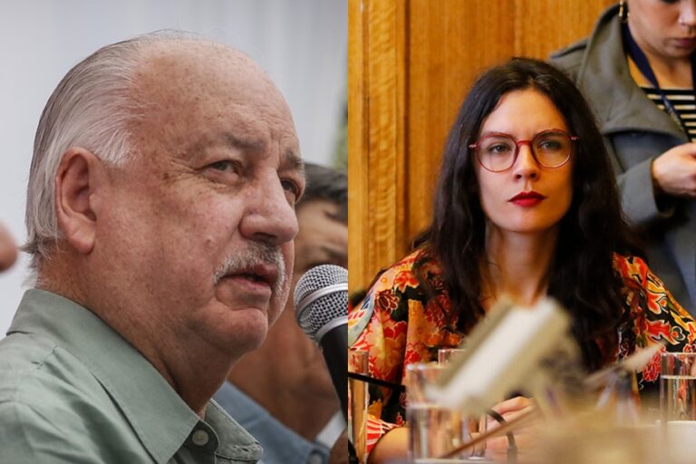 De Domingo a Domingo 29 enero 2023 con la Ministra Camila Vallejo y el presidente PC de Chile Guillermo Teillier